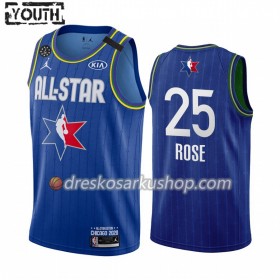 Dječji NBA Dres Detroit Pistons Derrick Rose 25 2020 All-Star Jordan Brand Plava Swingman